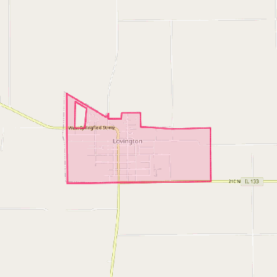 Map of Lovington