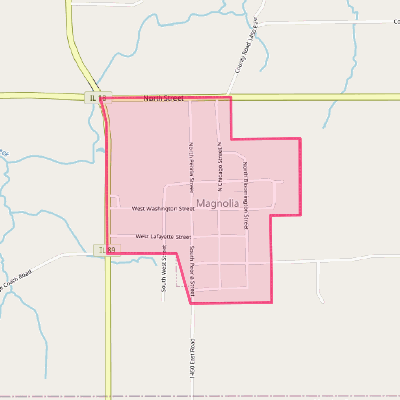 Map of Magnolia