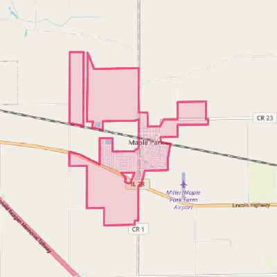 Map of Maple Park