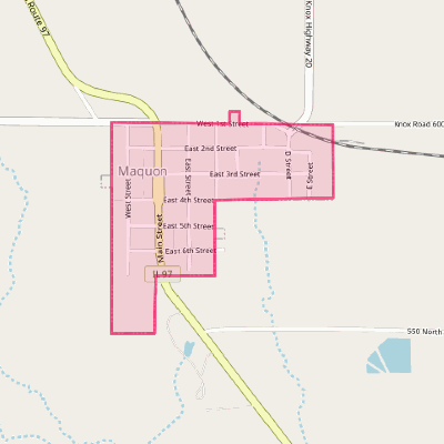 Map of Maquon