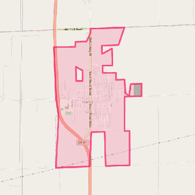 Map of Maroa