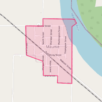 Map of Maunie