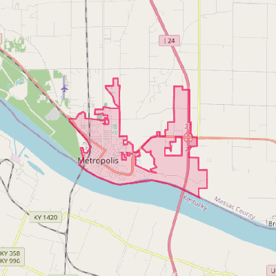 Map of Metropolis