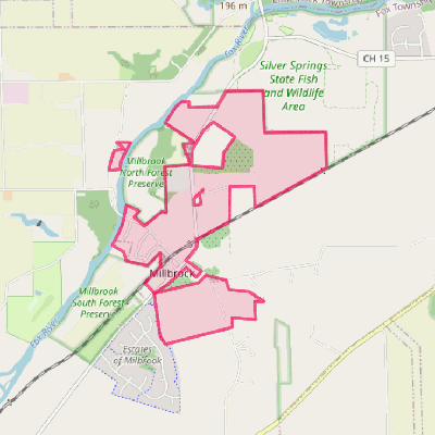 Map of Millbrook