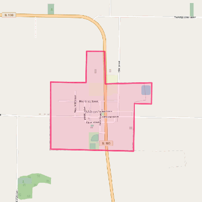 Map of Milton