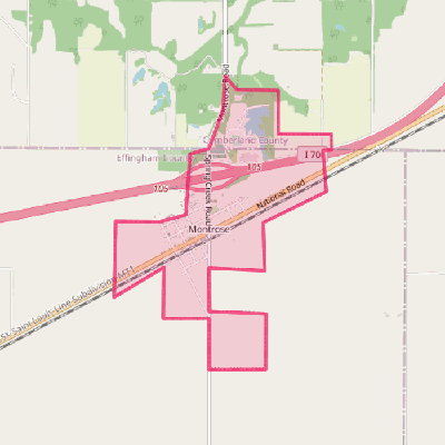 Map of Montrose