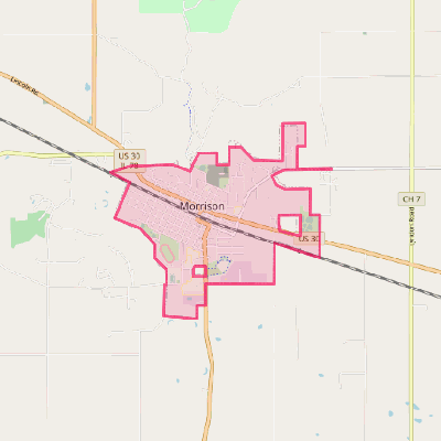 Map of Morrison