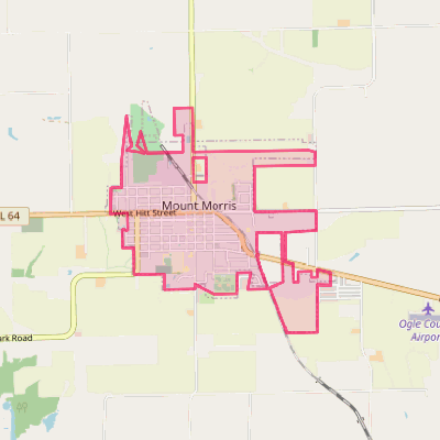 Map of Mount Morris