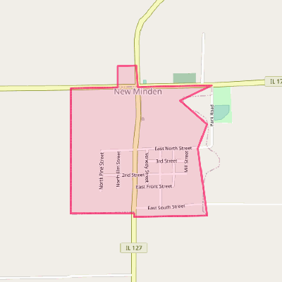 Map of New Minden