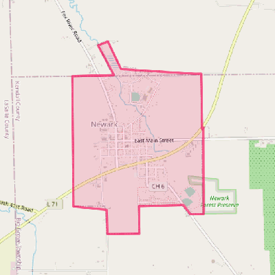 Map of Newark