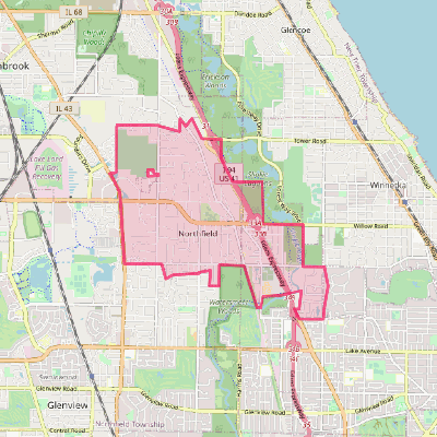 Map of Northfield