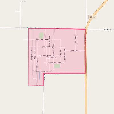 Map of Oconee