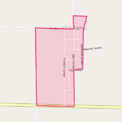 Map of Old Ripley