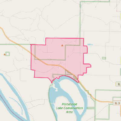 Map of Olive Branch