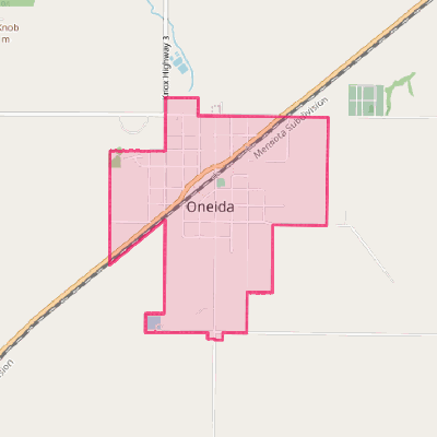 Map of Oneida