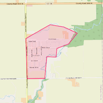 Map of Penfield