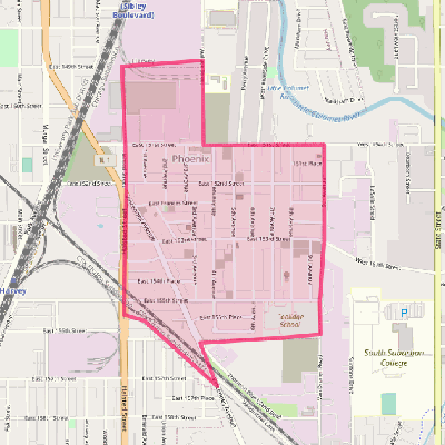 Map of Phoenix