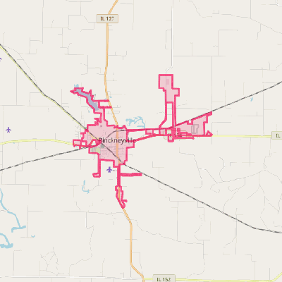 Map of Pinckneyville