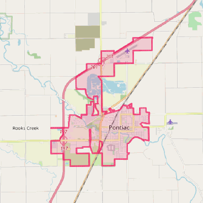 Map of Pontiac