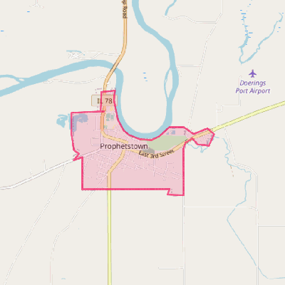 Map of Prophetstown