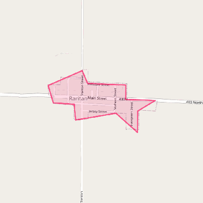 Map of Raritan