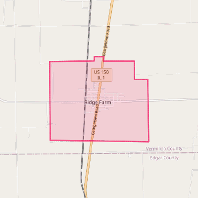 Map of Ridge Farm