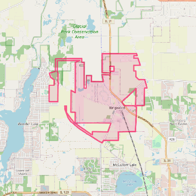 Map of Ringwood