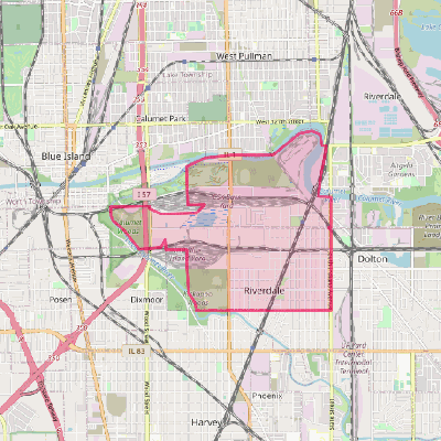 Map of Riverdale