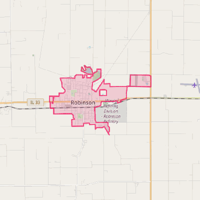 Map of Robinson