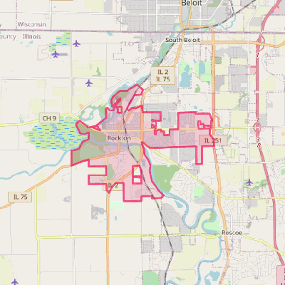 Map of Rockton