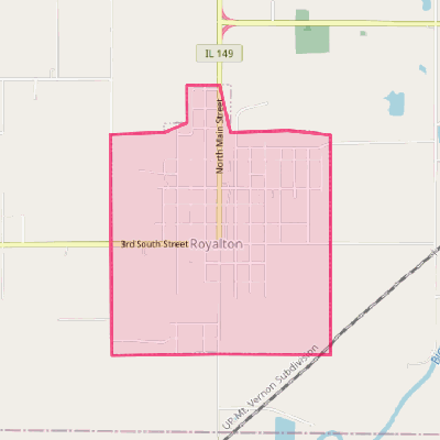 Map of Royalton