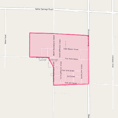 Map of Sailor Springs