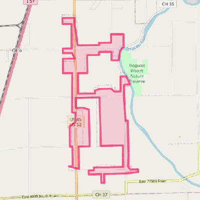 Map of Sammons Point