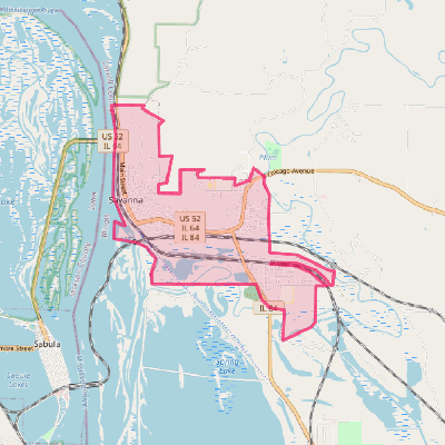 Map of Savanna