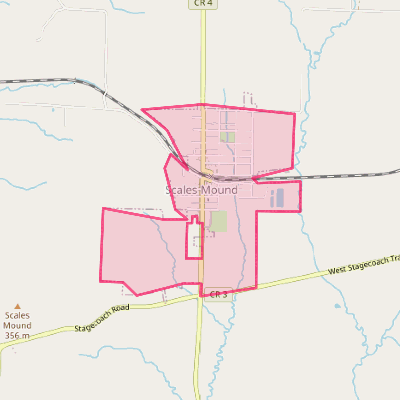 Map of Scales Mound