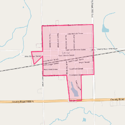 Map of Secor