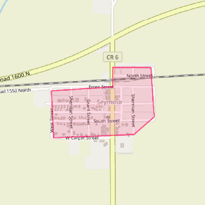 Map of Seymour