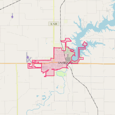 Map of Shelbyville