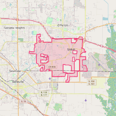 Map of Shiloh
