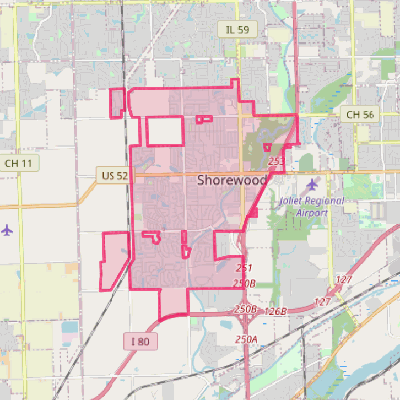 Map of Shorewood