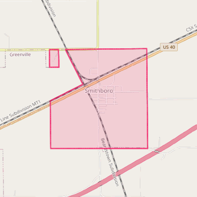 Map of Smithboro