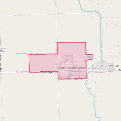 Map of South Wilmington