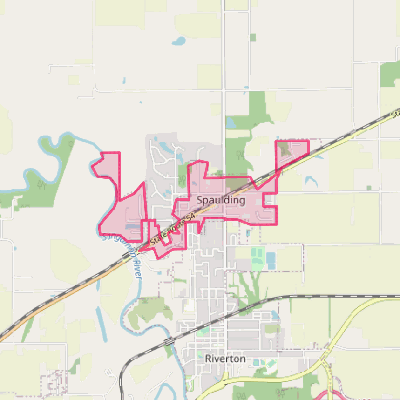 Map of Spaulding