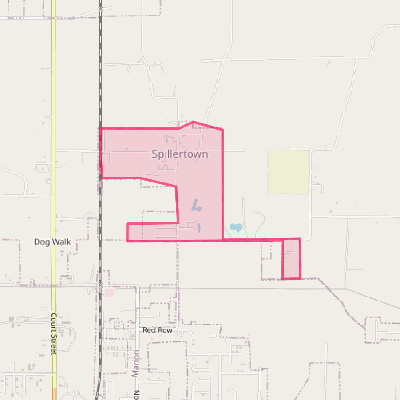 Map of Spillertown