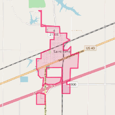 Map of St. Elmo