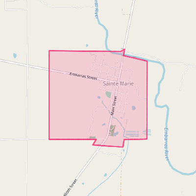 Map of Ste. Marie