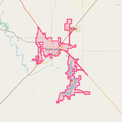 Map of Taylorville