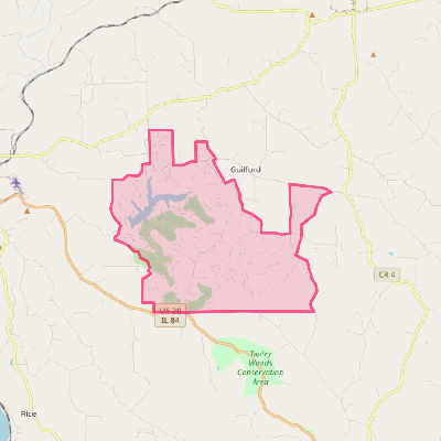 Map of The Galena Territory