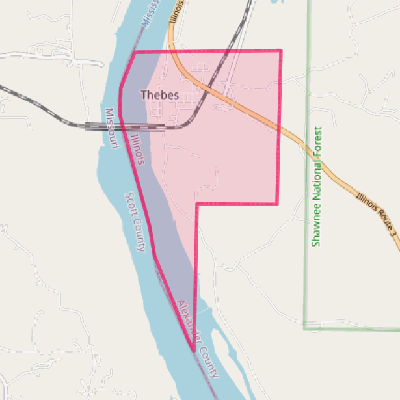 Map of Thebes