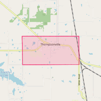 Map of Thompsonville